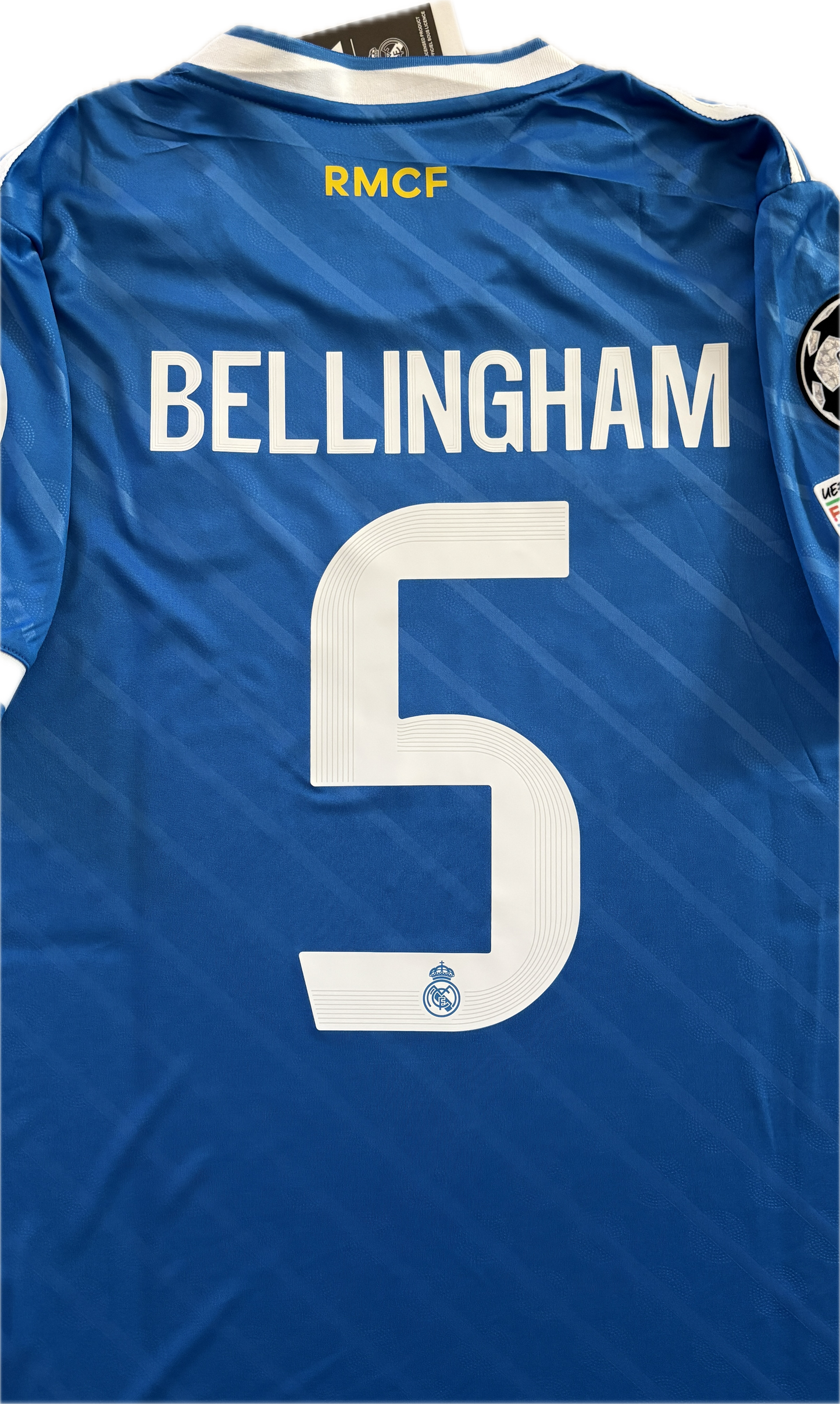 Real Madrid 2025-26 Adidas Originals Jersey with Intercontinental & 15 Champions League Patch