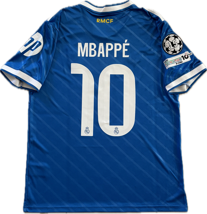 Mbappé #10 Real Madrid 2025-26 Adidas Originals Jersey | Intercontinental & 15x Champions League Patches