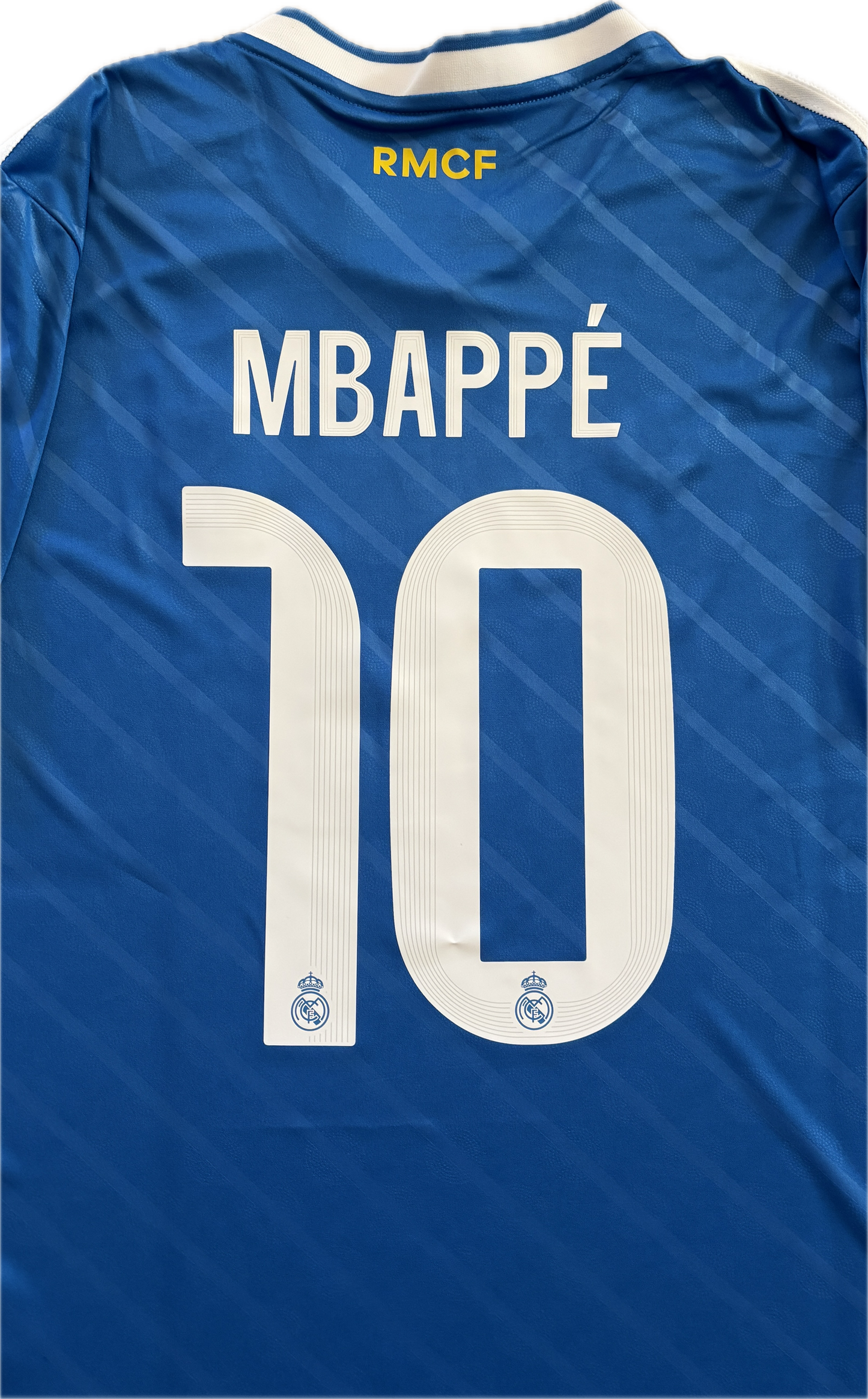 Mbappé #10 Real Madrid 2025-26 Adidas Originals Jersey | Intercontinental & 15x Champions League Patches