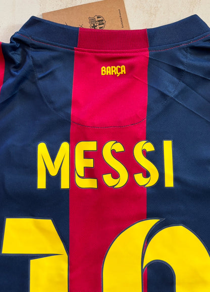 Messi #10 FC Barcelona Nike 2015 Final Berlin Champions League Football Soccer Jersey