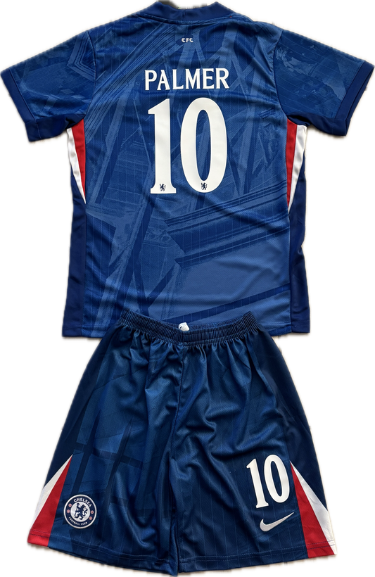 Chelsea FC 2025/26 Home Jersey - Cole Palmer #10 Nike Kit Blue World Champions Patch Kids Youth