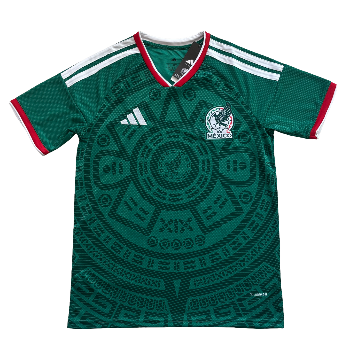 Mexico 2026 Aztec Sun Stone Green Jersey Adidas World Cup Special Edition
