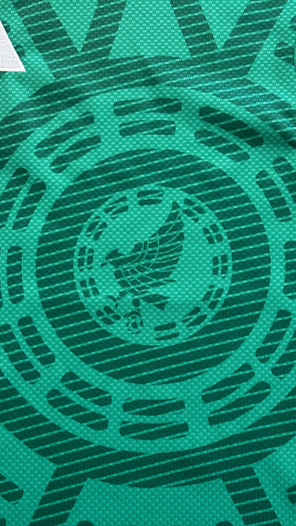 Mexico 2026 Aztec Sun Stone Green Jersey Adidas World Cup Special Edition