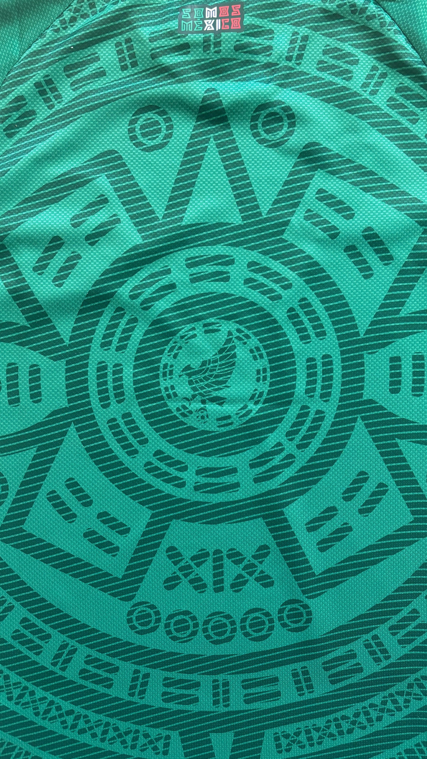 Mexico 2026 Aztec Sun Stone Green Jersey Adidas World Cup Special Edition