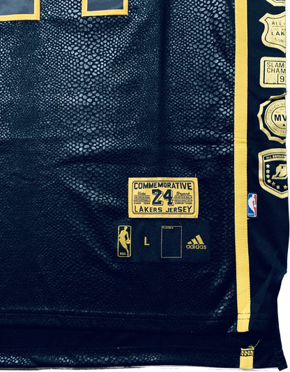 Los Angeles Lakers 24 Bryant Commemorative Retirement Jersey 5x Champions NBA