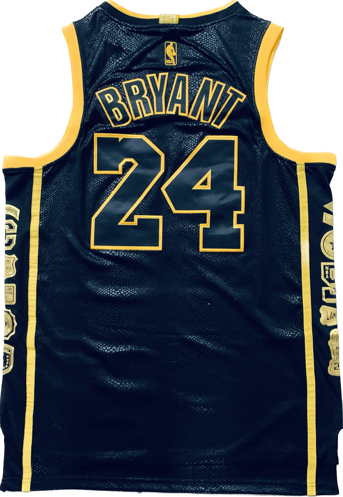 Los Angeles Lakers 24 Bryant Commemorative Retirement Jersey 5x Champions NBA