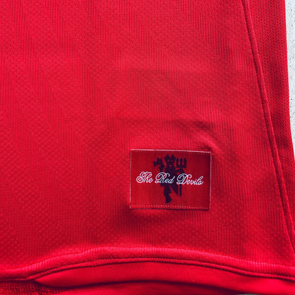 Manchester United 2007/2008 Cristiano Ronaldo Soccer Jersey Home Champions League MENS