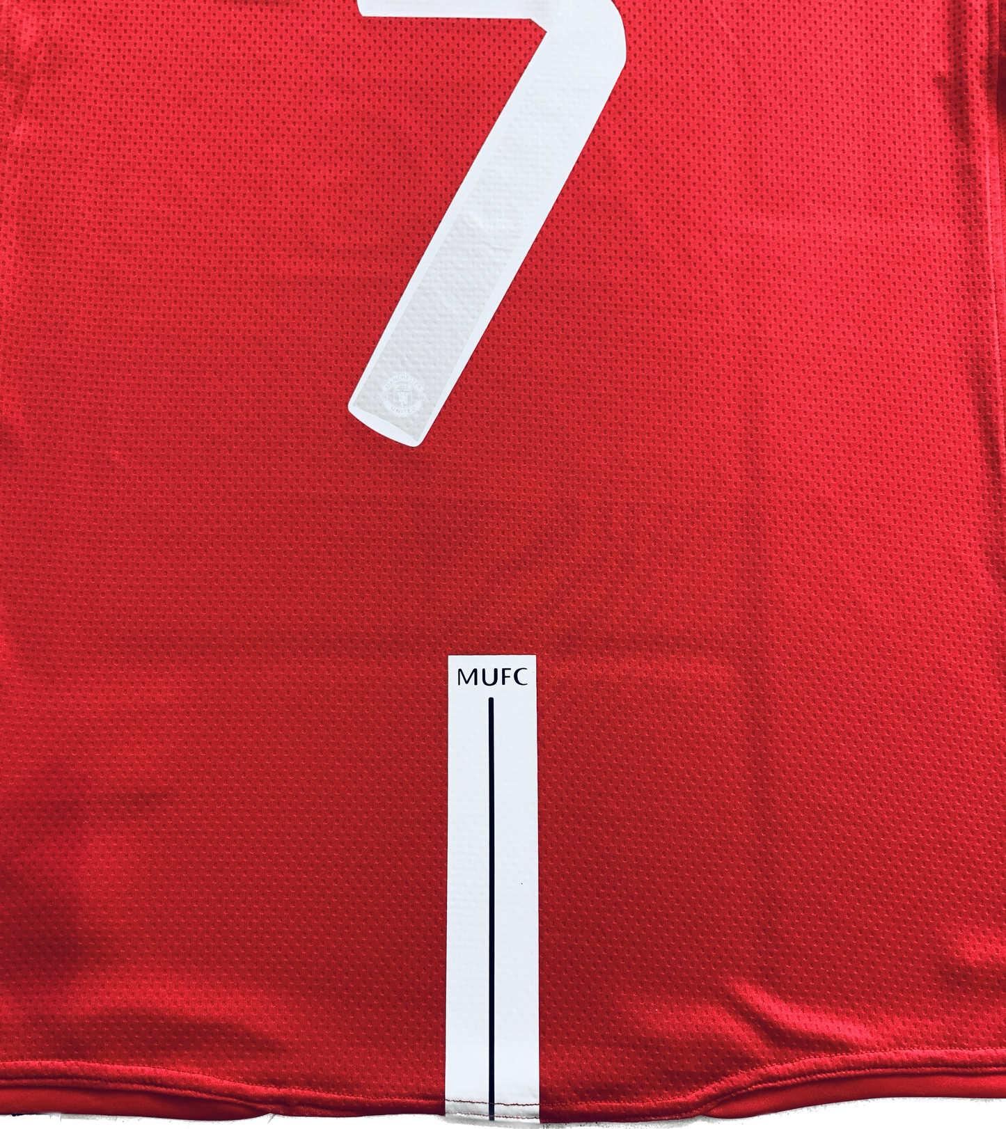 Manchester United 2007/2008 Cristiano Ronaldo Soccer Jersey Home Champions League MENS