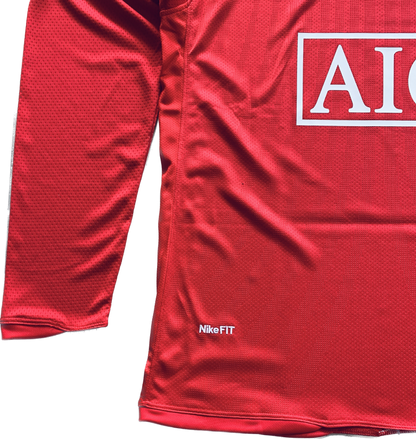 Retro Cristiano Ronaldo #7 2007/2008 UCL Final Manchester United Long Sleeve MENS Jersey UEFA Champions League