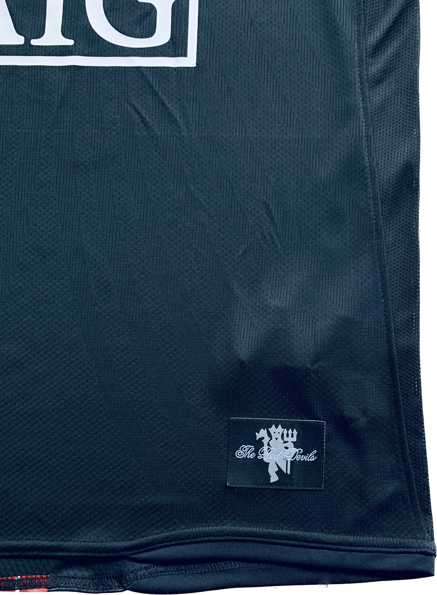 Manchester United 2007/2008 Cristiano Ronaldo Soccer Jersey Away Champions League MENS Black