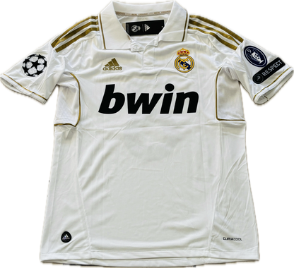 Kaka #8 2011/12 Real Madrid White short sleeve UCL champions league Soccer Jersey