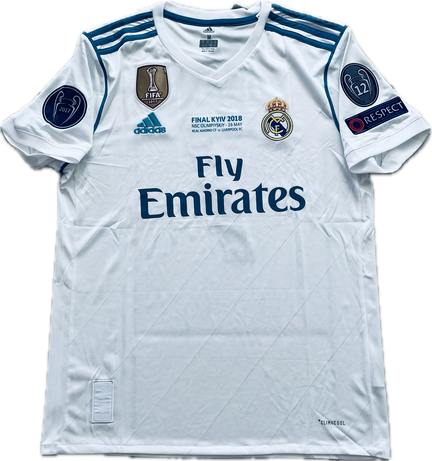Real Madrid Cristiano Ronaldo 7 Soccer Jersey 2017 2018 La Liga Champions League Kyiv Mens