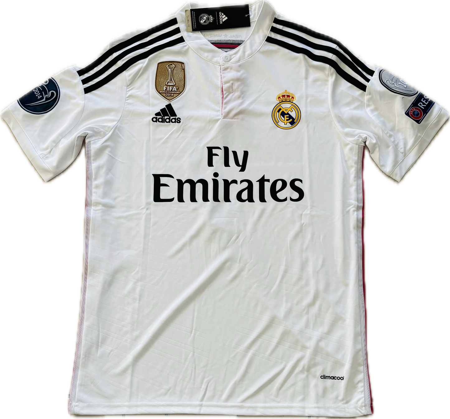 Cristiano Ronaldo 2014 2015 Real Madrid Adidas la decima 10 Champions League jersey