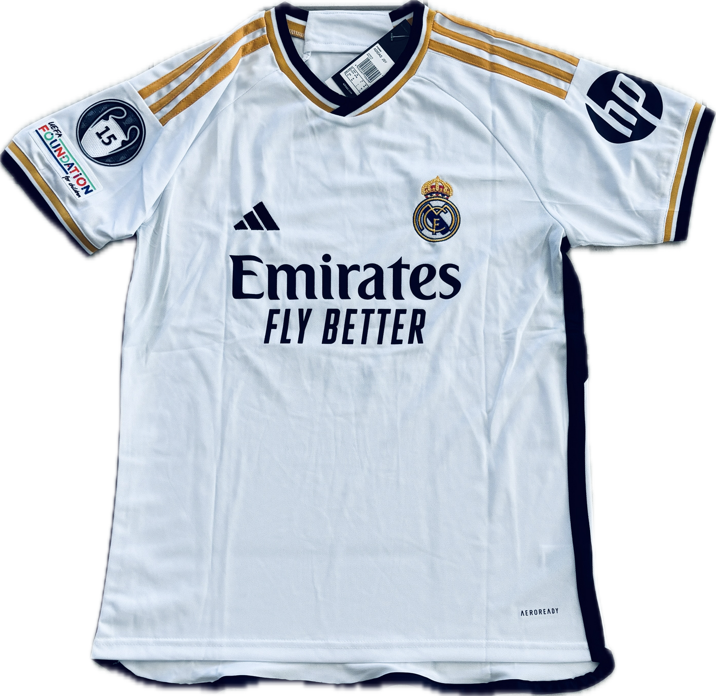 Dani Carvajal #2 Real Madrid 2023/24 Home Jersey 15 champions league White UCL champions league Soccer jersey