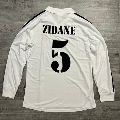 2001-02 - REAL MADRID HOME LONG SLEEVE | RETRO