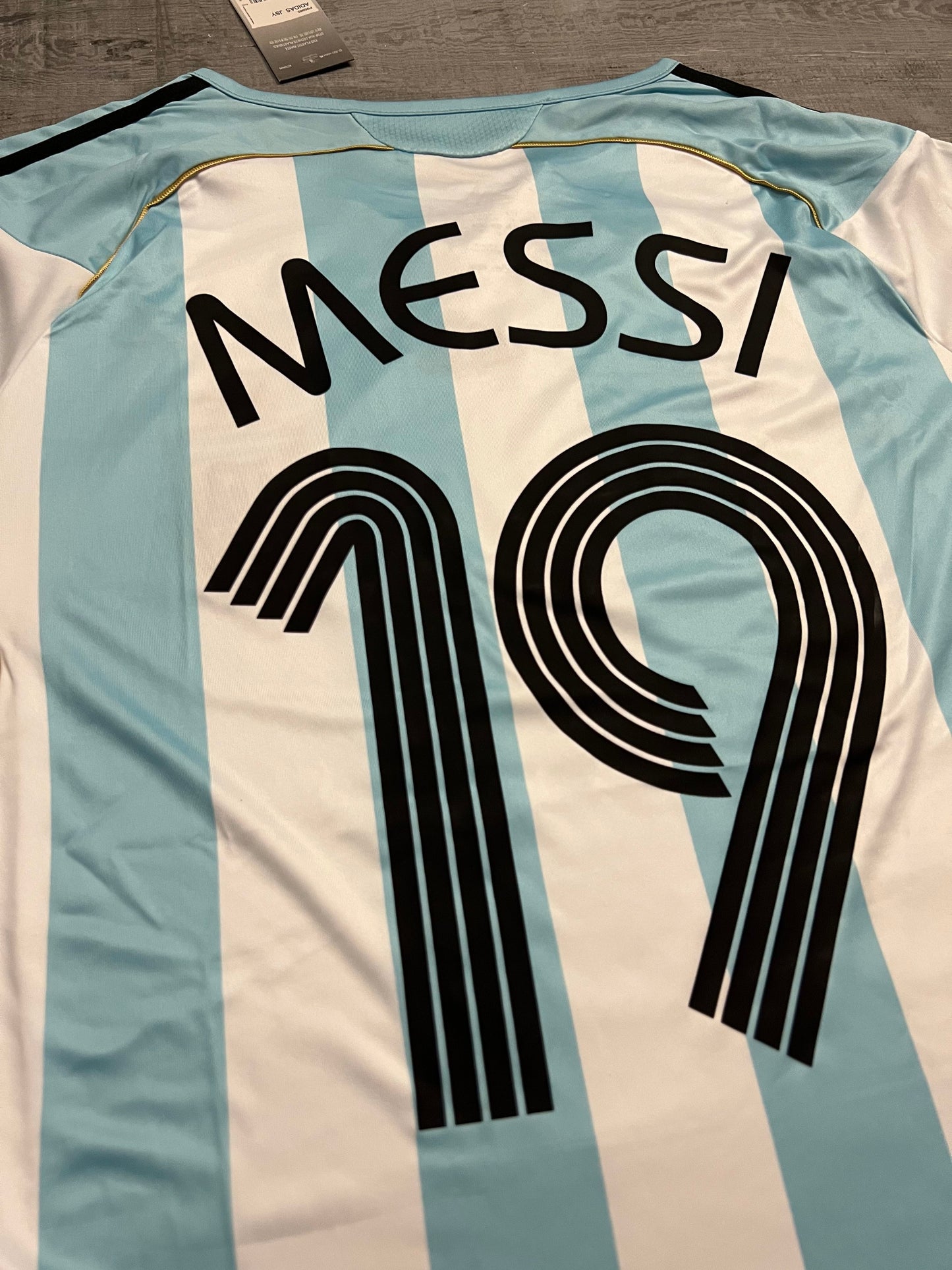 2006 - ARGENTINA HOME | RETRO MESSI #19 / Riquelme #10