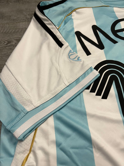 2006 - ARGENTINA HOME | RETRO MESSI #19 / Riquelme #10