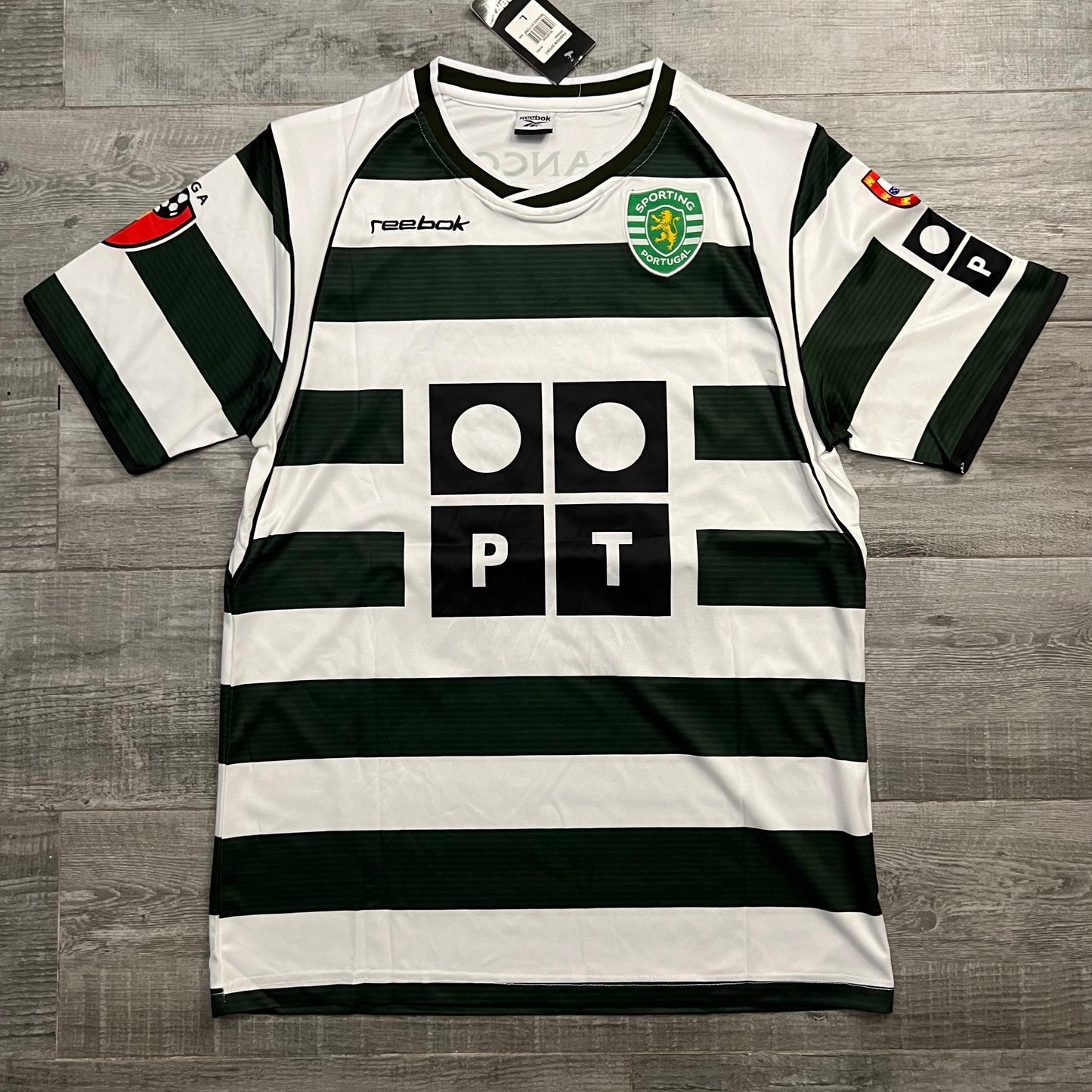 C. Ronaldo #28 2002-03 - SPORTING LISBOA HOME | RETRO