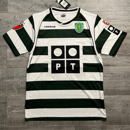 C. Ronaldo #28 2002-03 - SPORTING LISBOA HOME | RETRO
