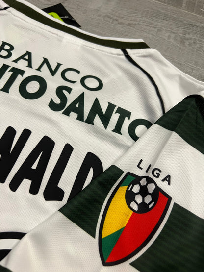 C. Ronaldo #28 2002-03 - SPORTING LISBOA HOME | RETRO