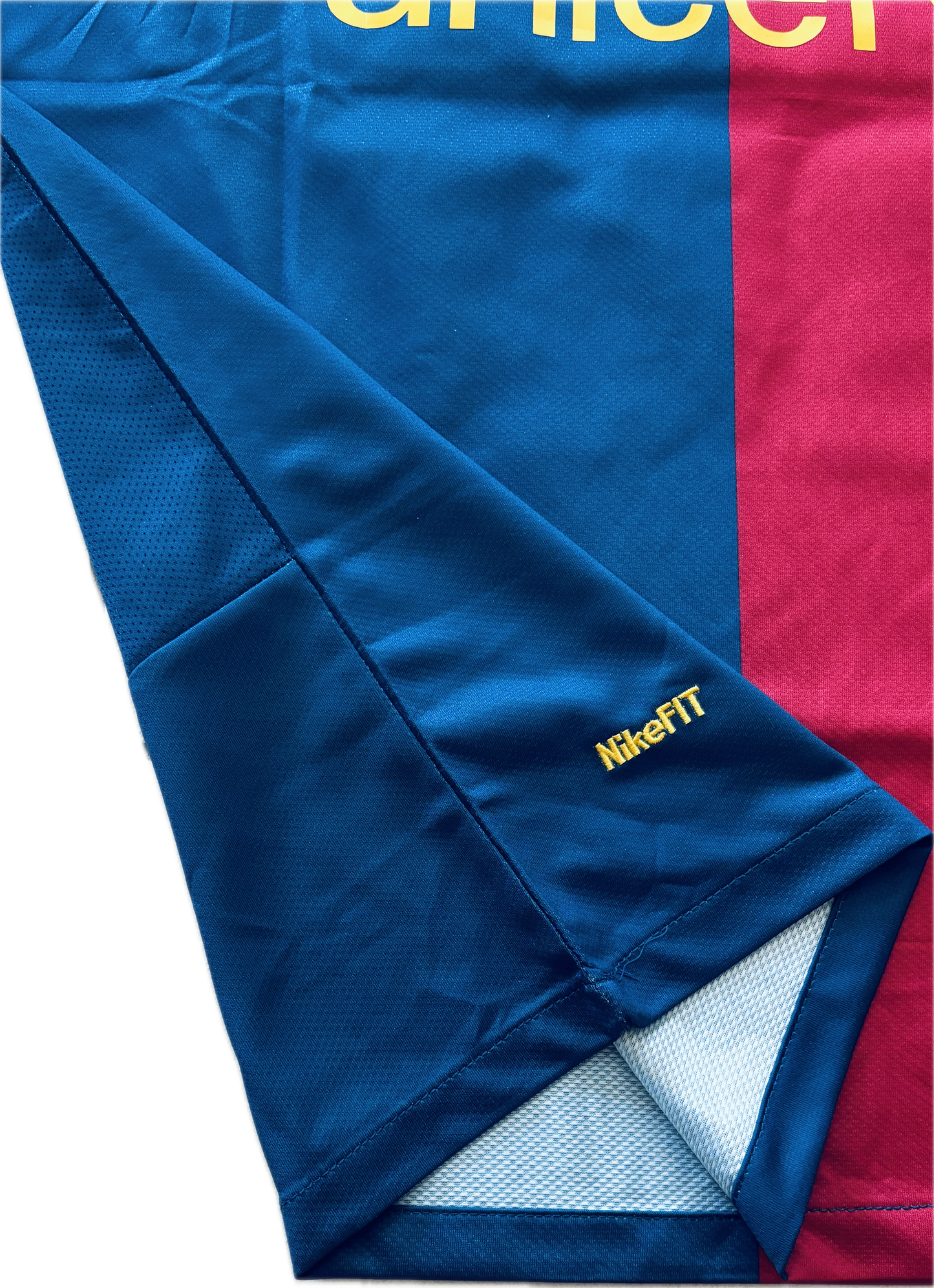 Messi 10 FC Barcelona 2009 Nike Final Roma Champions League Long Sleeve Football Soccer Jersey MENS