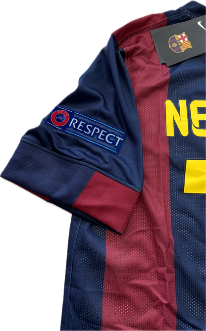 Neymar JR 11 FC Barcelona Nike 2015 Final London Champions League Football Soccer Jersey MENS