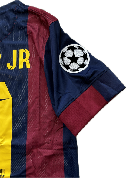 Neymar JR 11 FC Barcelona Nike 2015 Final London Champions League Football Soccer Jersey MENS