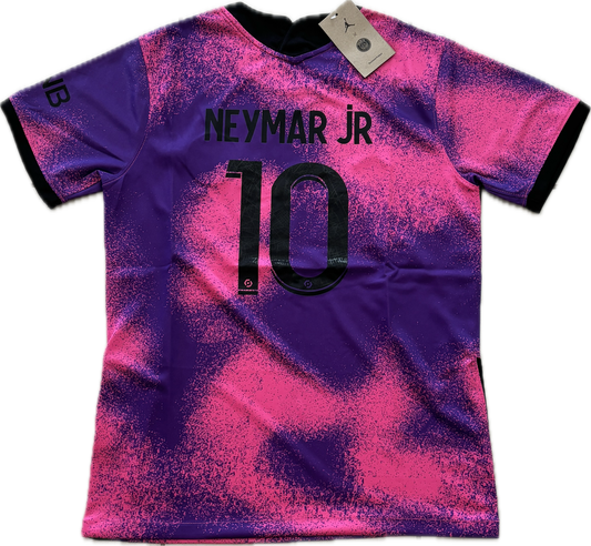 Neymar Jr 10 PSG Paris Saint Germain Nike Jordan Football Fourth Soccer Jersey