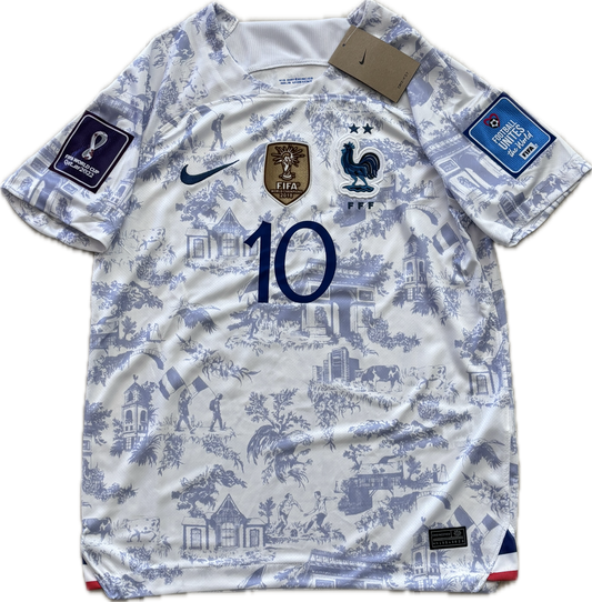 Kylian Mbappe #10 Nike France 2023/24 Home Jersey Euro World Cup jersey MENS french chateau