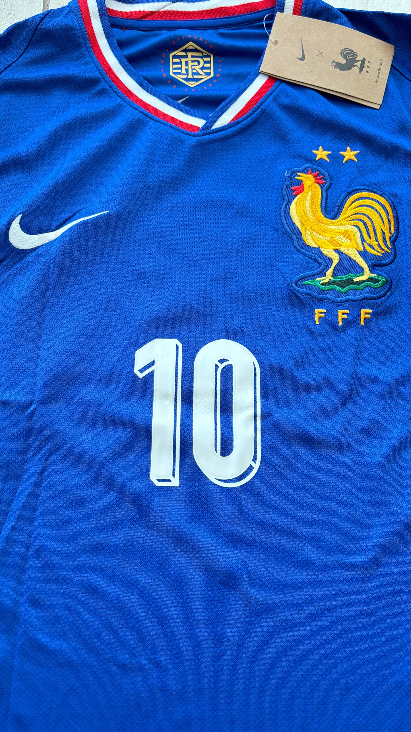 Kylian Mbappe #10 France Home Jersey Euro World Cup jersey MENS Royal Blue
