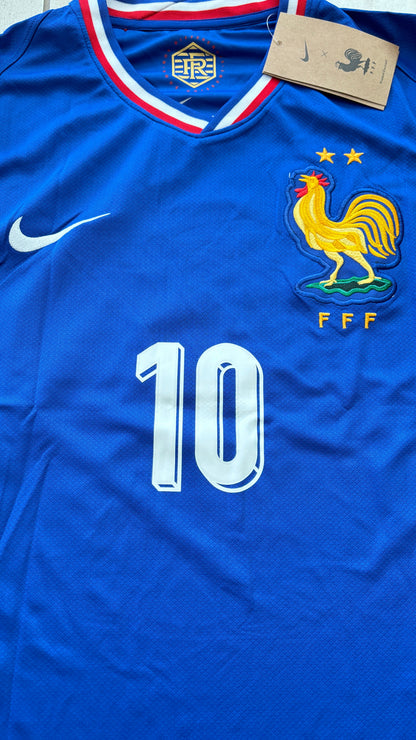 Kylian Mbappe #10 France Home Jersey Euro World Cup jersey MENS Royal Blue