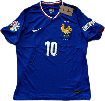 Kylian Mbappe #10 France Home Jersey Euro World Cup jersey MENS Royal Blue