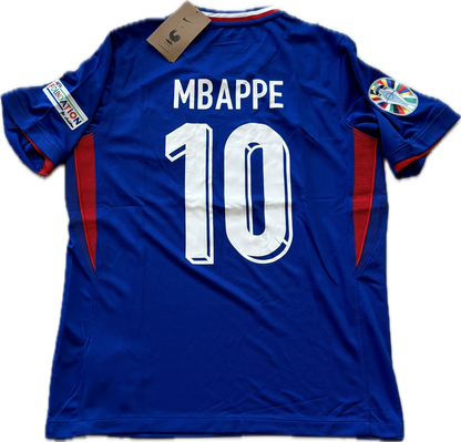 Kylian Mbappe #10 France Home Jersey Euro World Cup jersey MENS Royal Blue