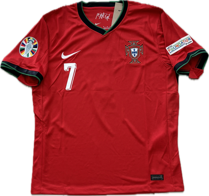Cristiano Ronaldo Euro Portugal Nike Short Sleeve MENS Jersey UEFA Champions League