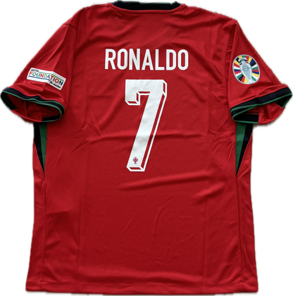 Cristiano Ronaldo Euro Portugal Nike Short Sleeve MENS Jersey UEFA Champions League