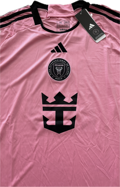 Lionel Messi #10 Inter Miami CF 2024 Adidas MLS League Football Soccer Jersey Primary MENS