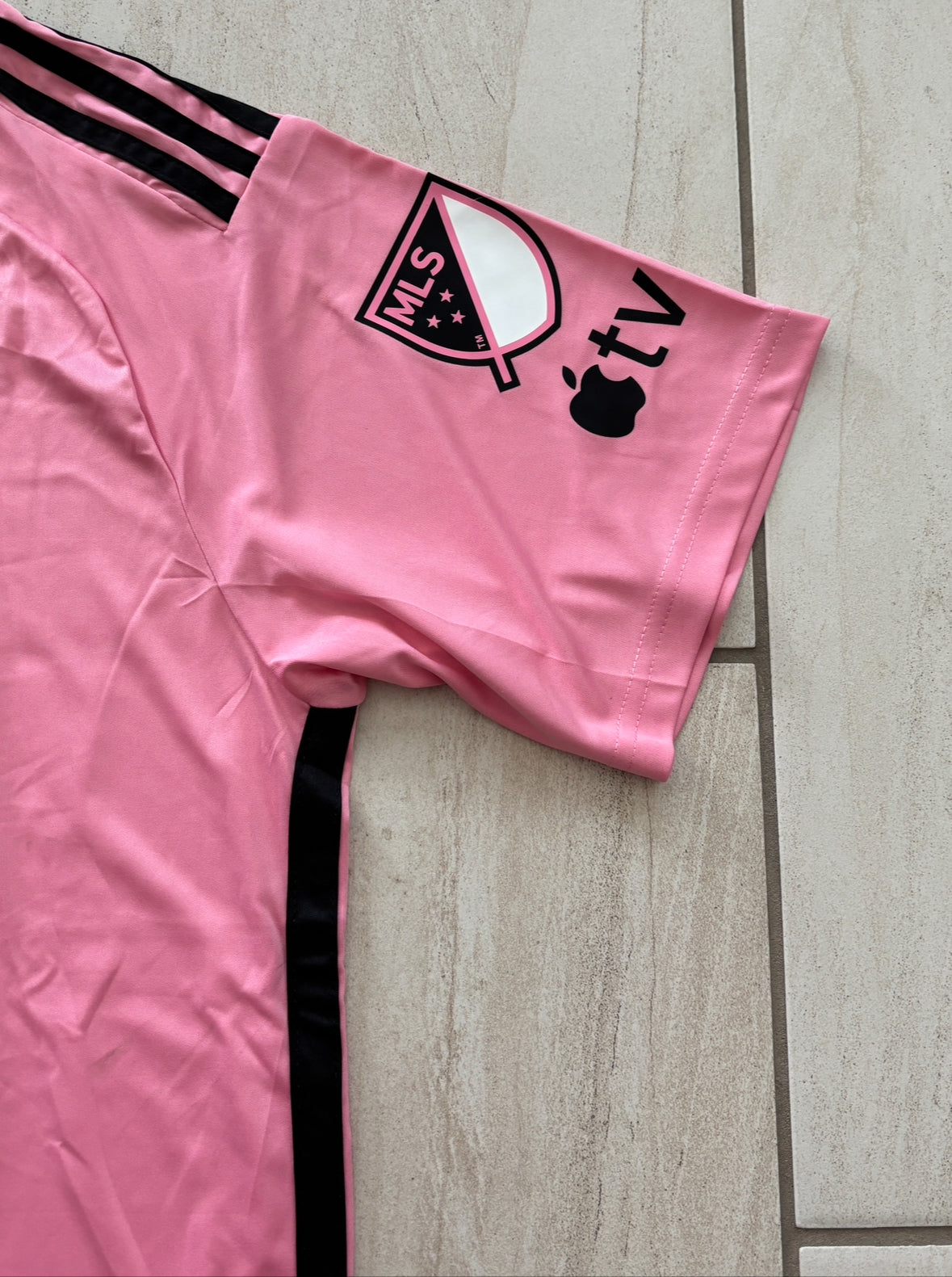 Lionel Messi #10 Inter Miami CF 2024 Adidas MLS League Football Soccer Jersey Primary MENS