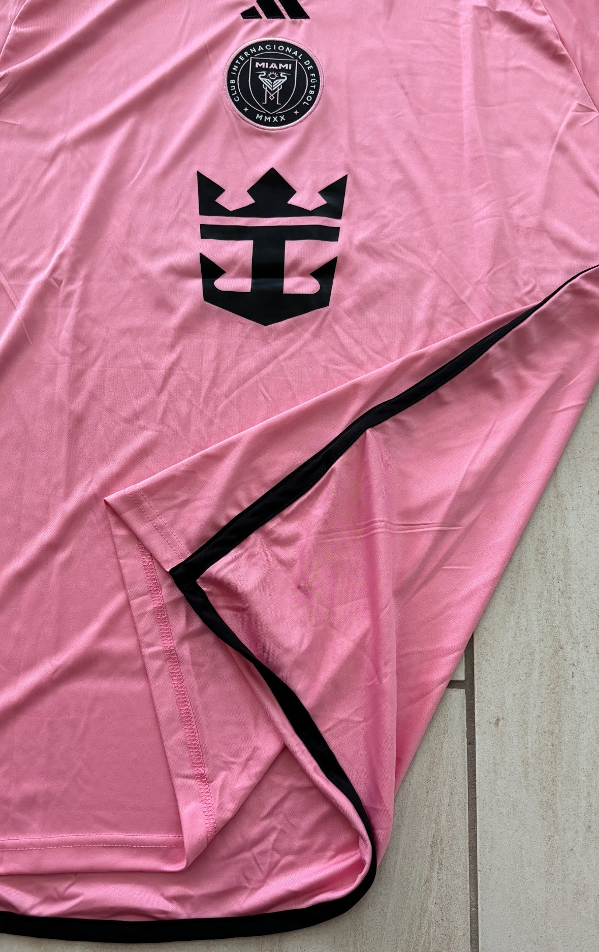 Lionel Messi #10 Inter Miami CF 2024 Adidas MLS League Football Soccer Jersey Primary MENS