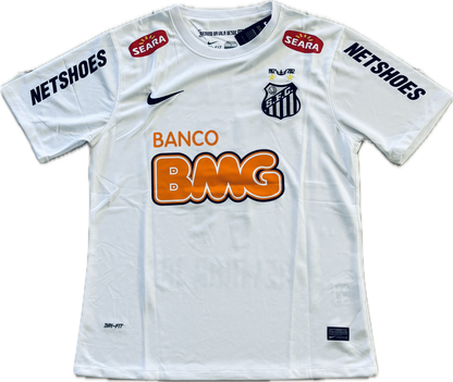 Neymar JR#11 Santos FC Soccer Jersey Classic White Football Shirt MENS