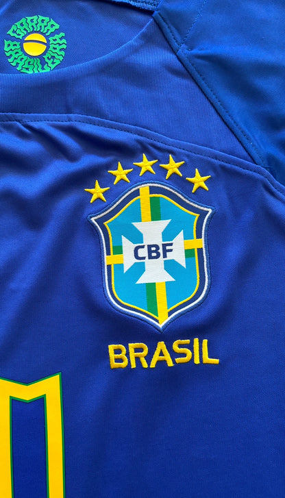 Neymar Jr#10 Nike Brazil Away Jersey 2025 MENS Jersey