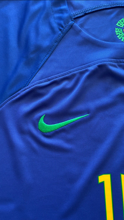 Neymar Jr#10 Nike Brazil Away Jersey 2025 MENS Jersey