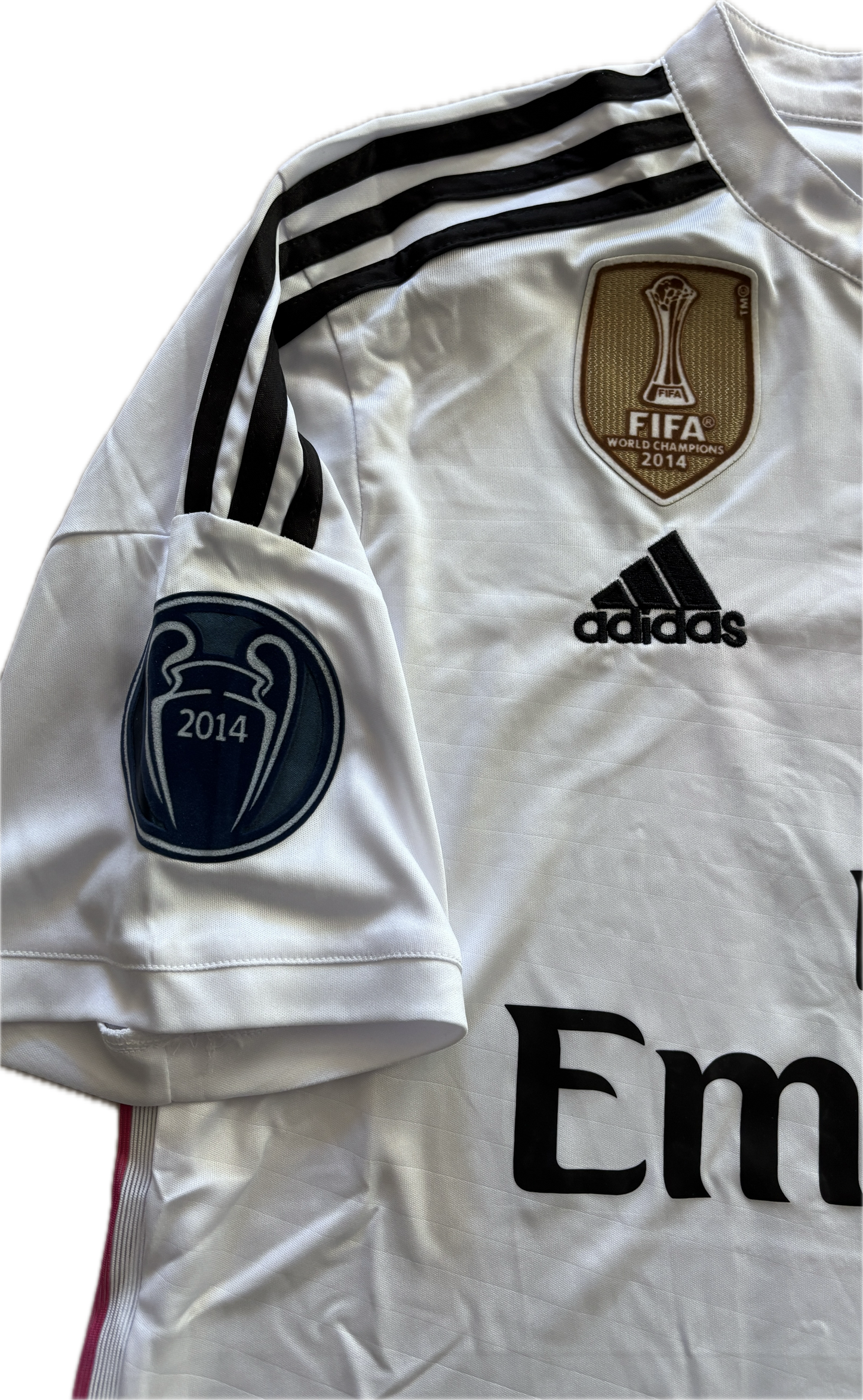 Cristiano Ronaldo 2014 2015 Real Madrid Adidas la decima 10 Champions League jersey