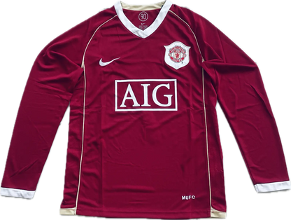 Manchester United Cristiano Ronaldo Nike 2006 2007  Home Soccer Jersey Men's Retro Premier League
