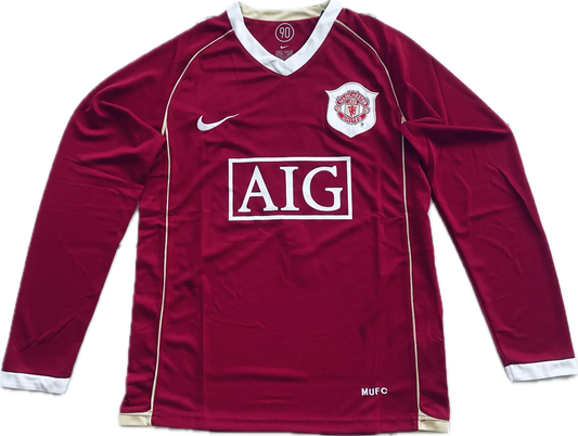 Manchester United Cristiano Ronaldo #7 2006 2007  Home Soccer Jersey Men's Retro Premier League