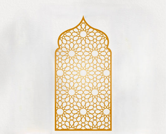 Arabic Arch Silhouettes – Moroccan Door & Window Clipart | SVG & PNG