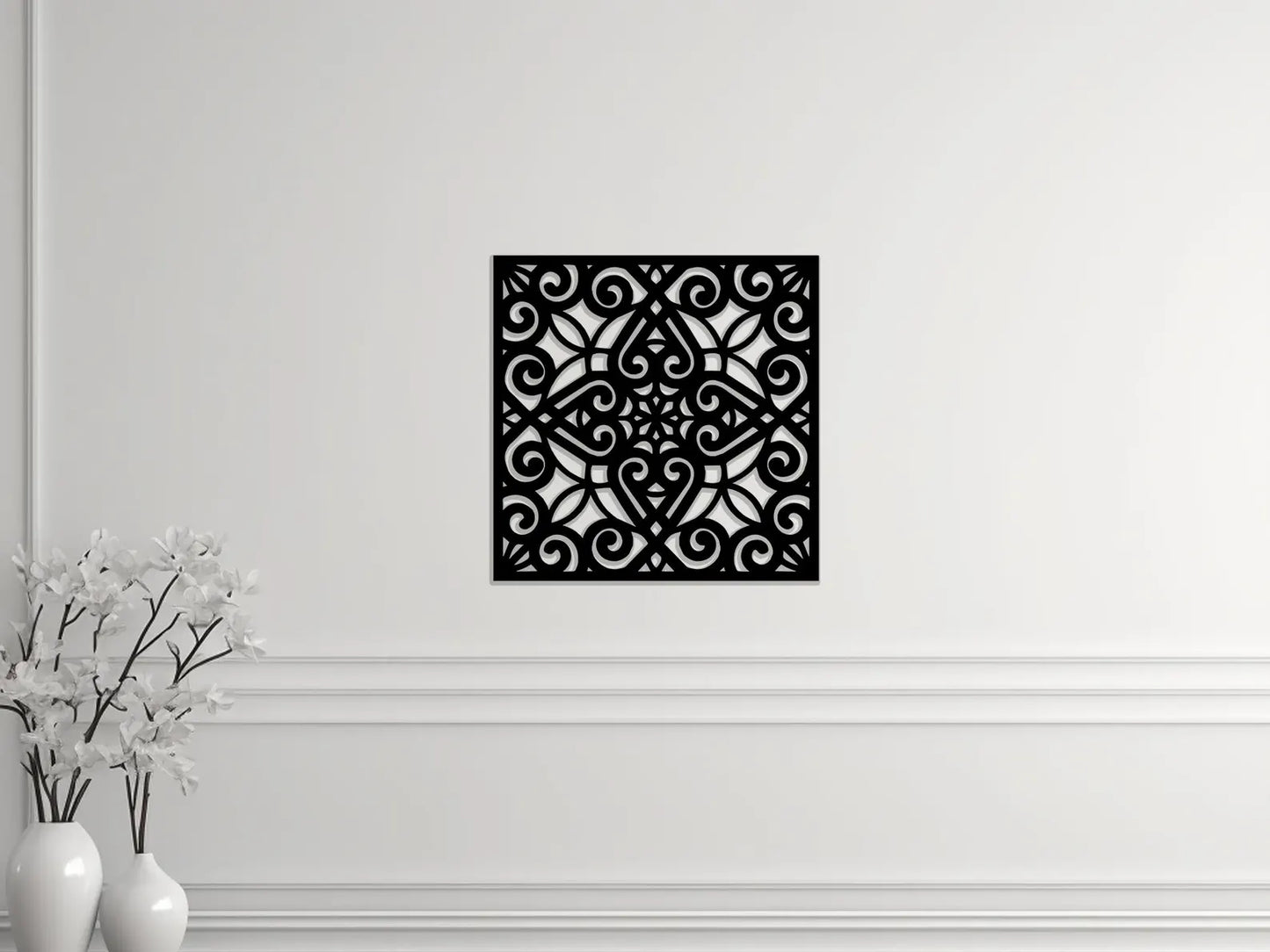 Geometric Motif Design | SVG & DXF for Laser Cut & Print